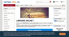 Desktop Screenshot of cartea-mea.ro